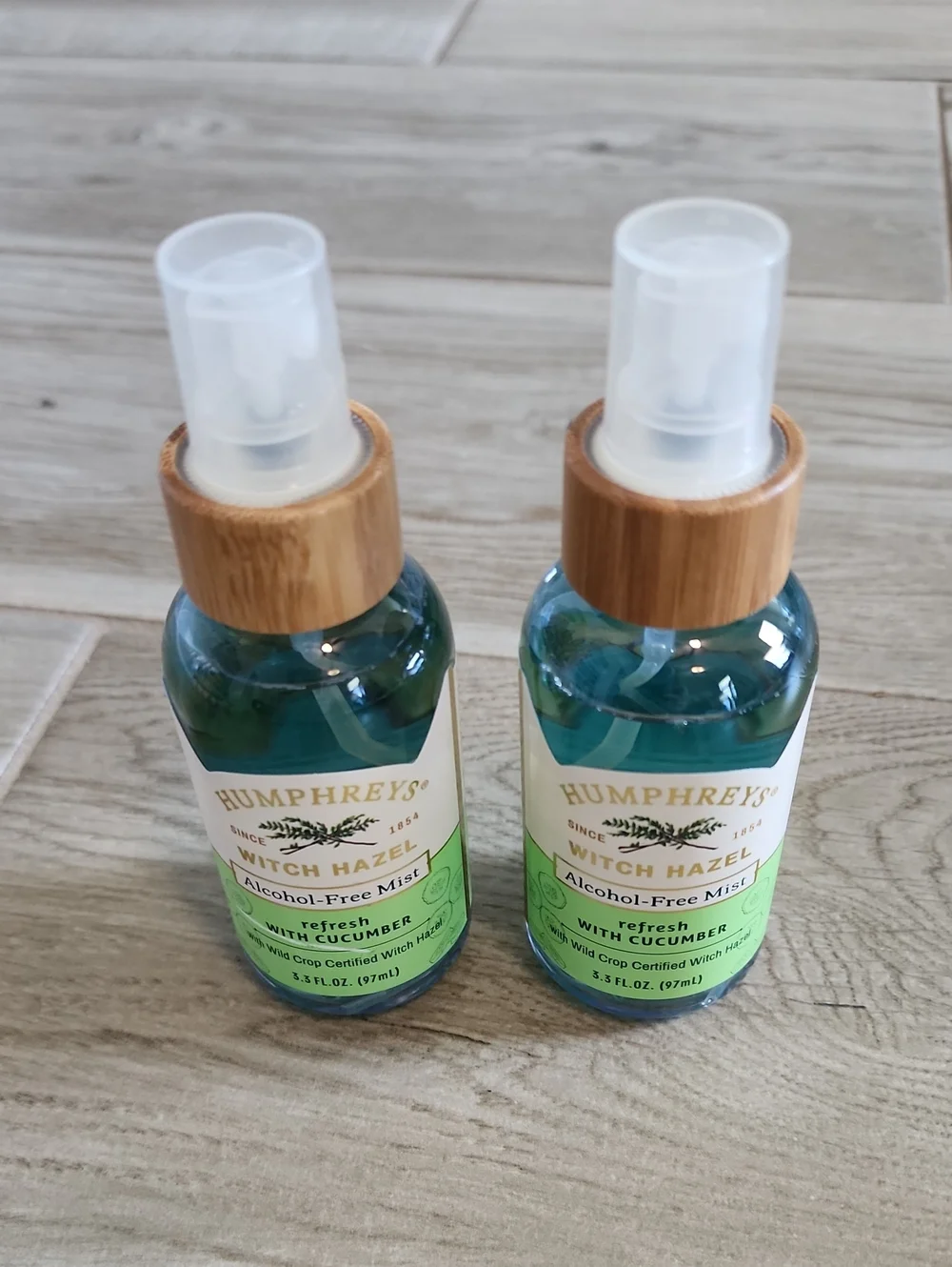 NWT Humphreys Witch Hazel With Cucumber Bundle